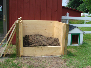 faster composting from radiant heat